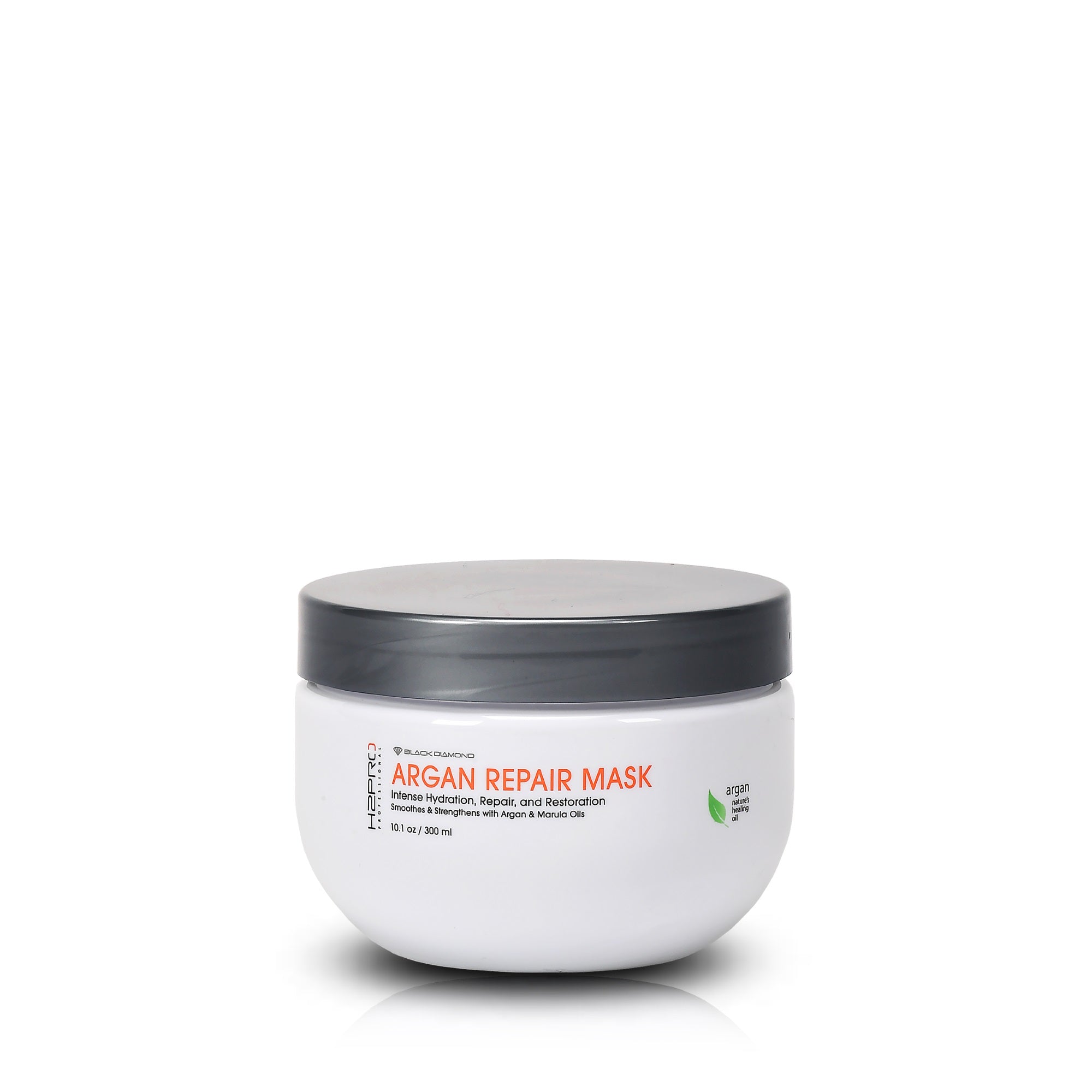 H2PRO BLACK DIAMOND ARGAN REPAIR MASK (10.1 oz / 300 ml) - ARM10OZ