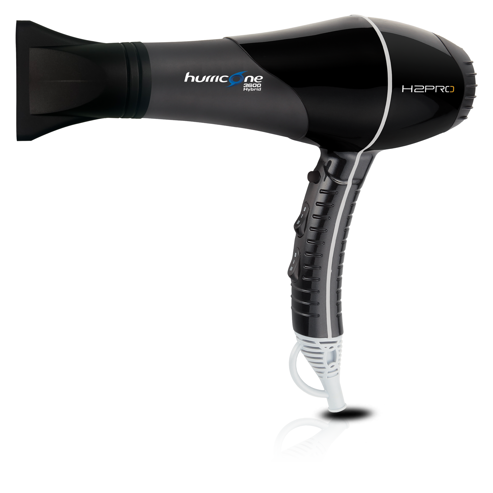 H2PRO HURRICANE HYBRID - DH3600BK - LIGHTWEIGHT HAIR DRYER – H2Pro