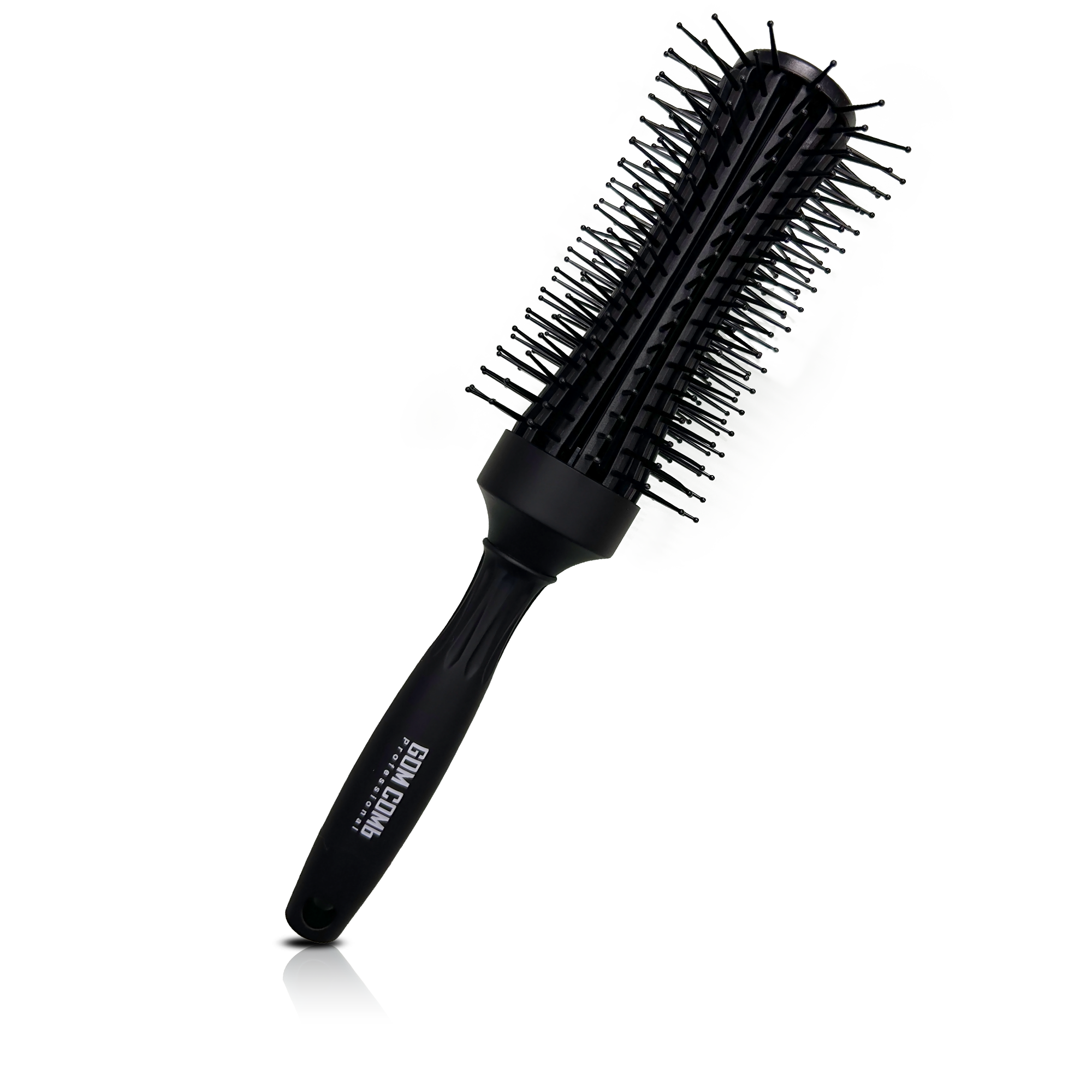 H2PRO GOMCOMb GAFF RADIAL BRUSH - HEAT RESISTANT - BLACK (40 MM