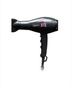 Agacci D2000 Lightweight Hair Dryer – Black - H2pro Beautylife