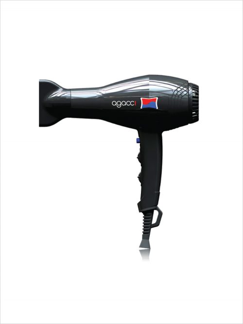 Agacci A2000 Lightweight Hair Dryer – Black - H2pro Beautylife