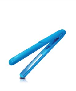 Mini 3/4″ Ceramic Flat Iron – Blue – Travel Size - H2pro Beautylife